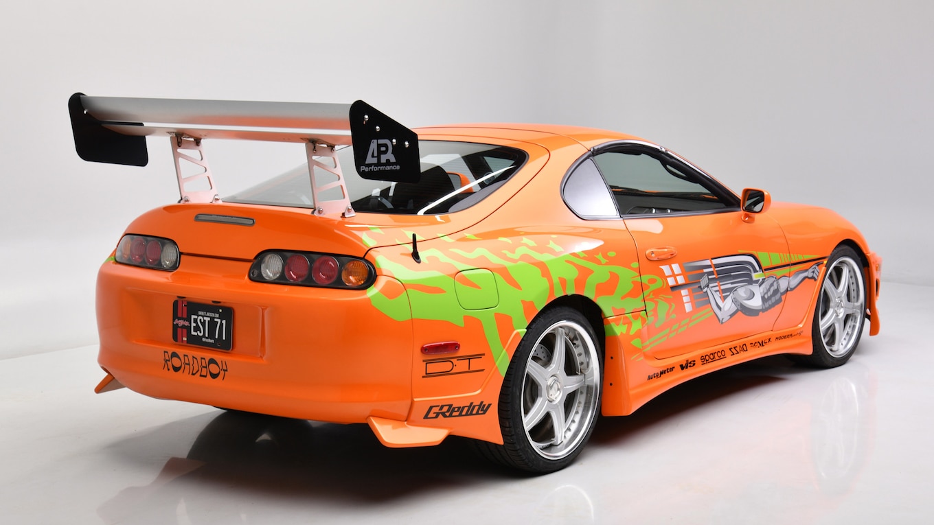El Toyota Supra "Rápido y Furioso" de Paul Walker está a la venta