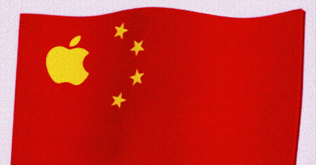 Negociación de manzanas en China