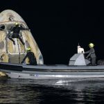 SpaceX realiza la primera inmersión nocturna con astronautas desde 1968