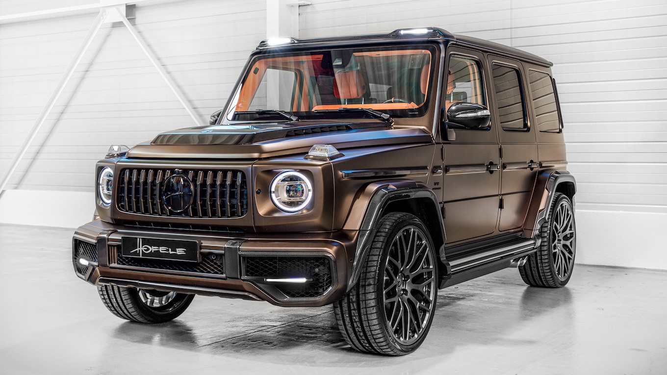 ¡Santo Hofele!  Este Mercedes-AMG G63 personalizado debe estar en un videoclip