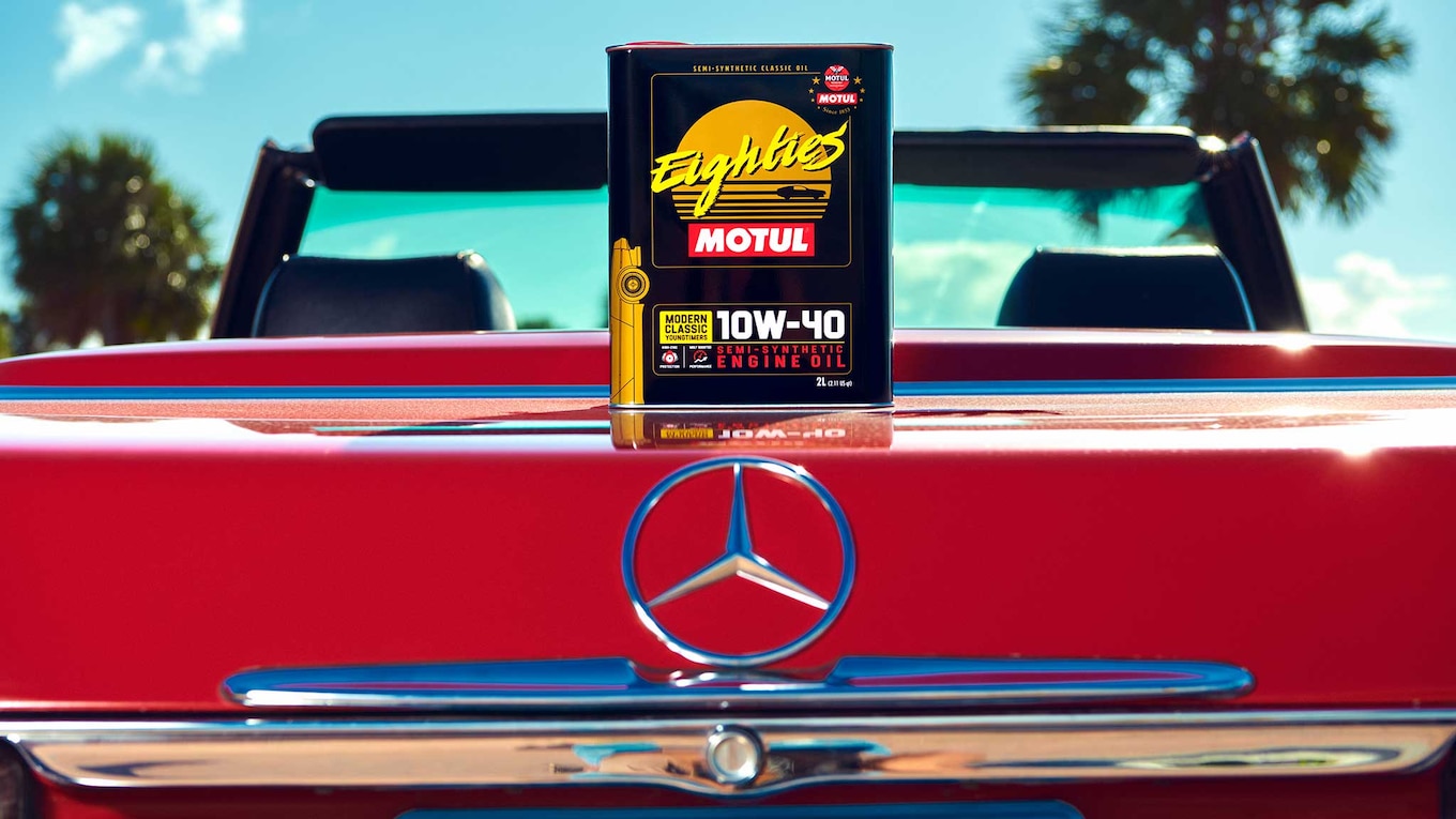 ¿Cambiar el aceite de su gira de los 80 o los 90 este fin de semana?  Motul tiene opciones Rad