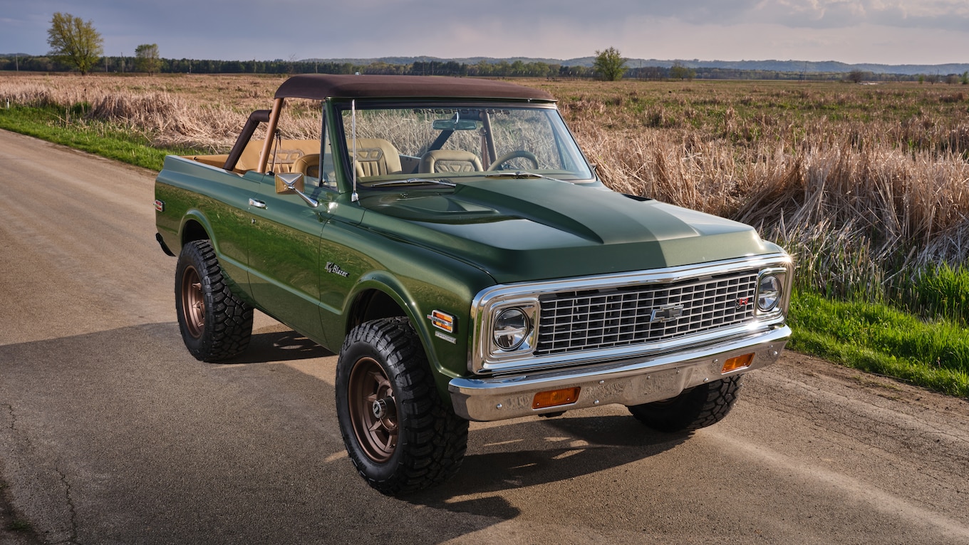 1970 Chevrolet K5 Blazer obtiene un increíble cambio de imagen de Restomod para la caridad