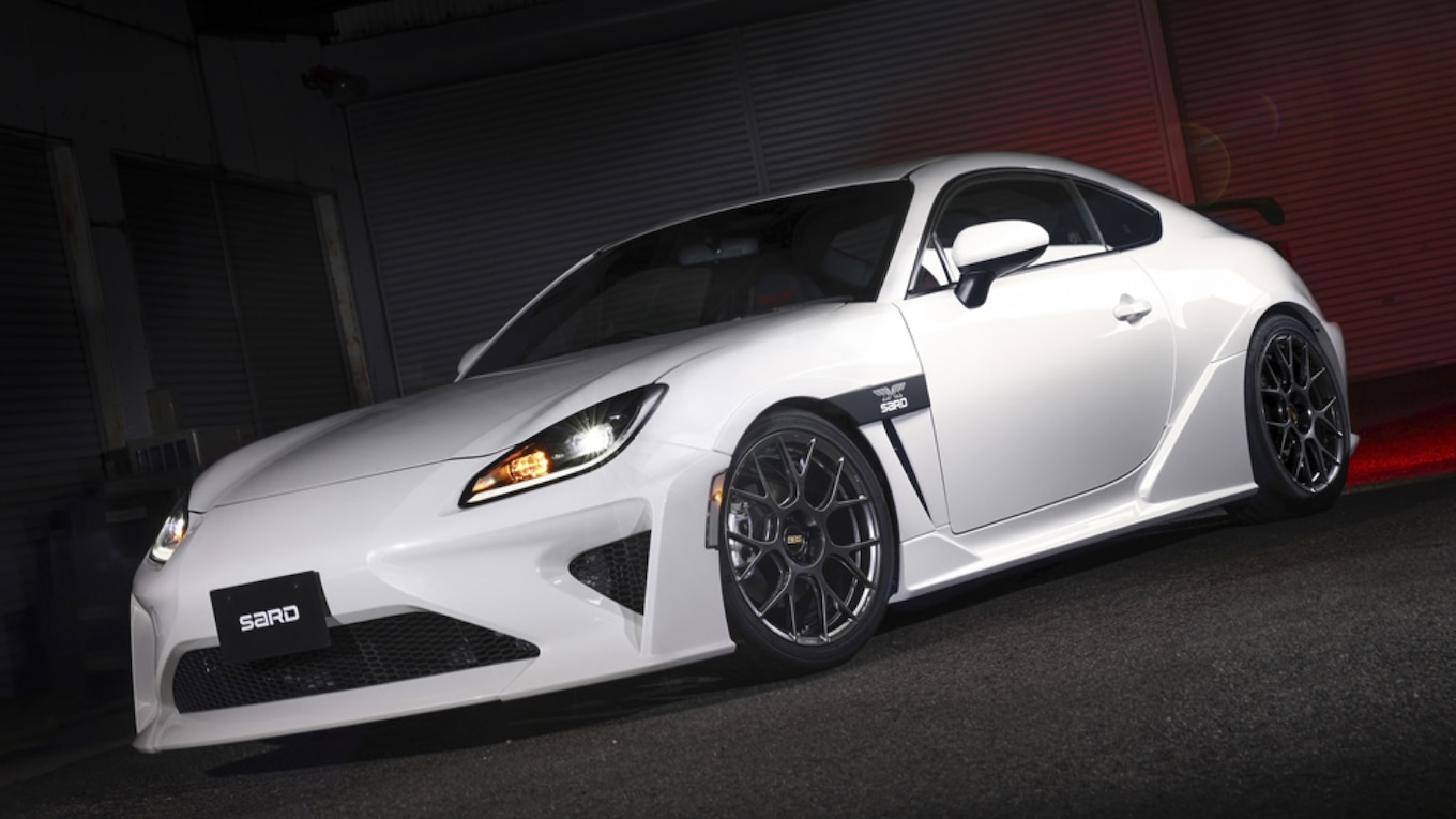 El Toyota GR 86 sintonizado de SARD parece listo para competir en "Gran Turismo"