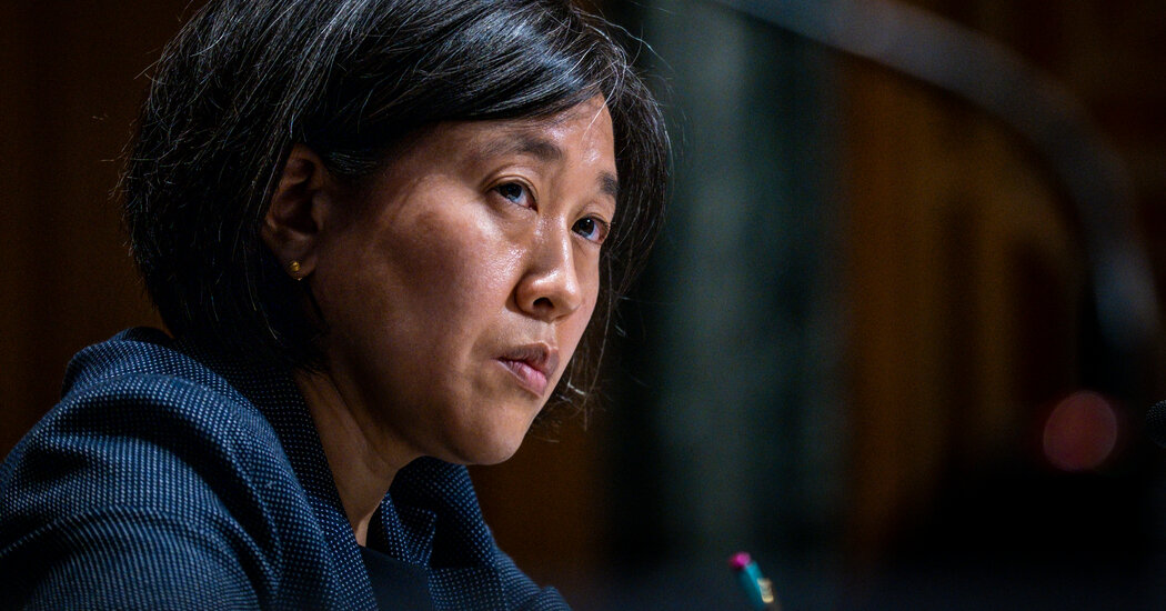 El embajador Tai describió el objetivo de Biden de una política comercial centrada en los trabajadores