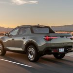 Hyundai Santa Cruz 2022: Camioneta pequeña, no es exactamente una gran economía de combustible