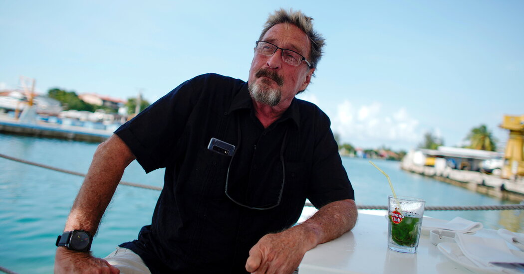 John McAfee, pionero del software convertido en fugitivo, muere en una prisión española