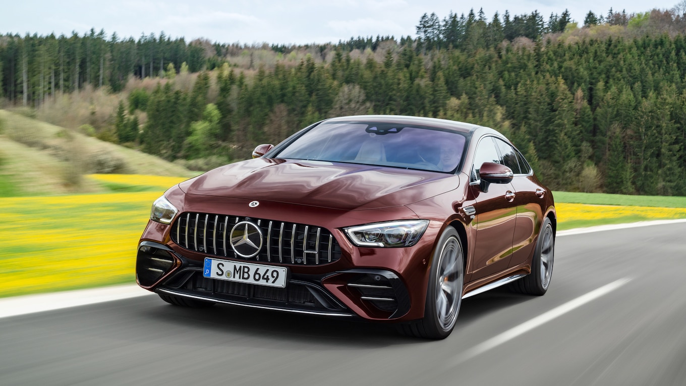 Primer vistazo al Mercedes-AMG GT 4 puertas 2022: sentirse como si tuviera seis años