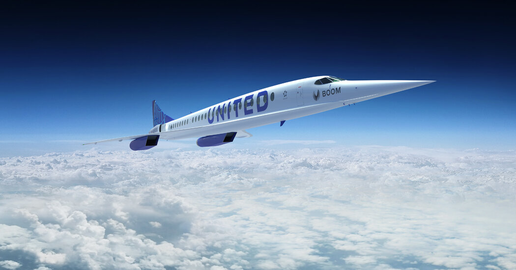 United Airlines quiere recuperar los viajes aéreos supersónicos