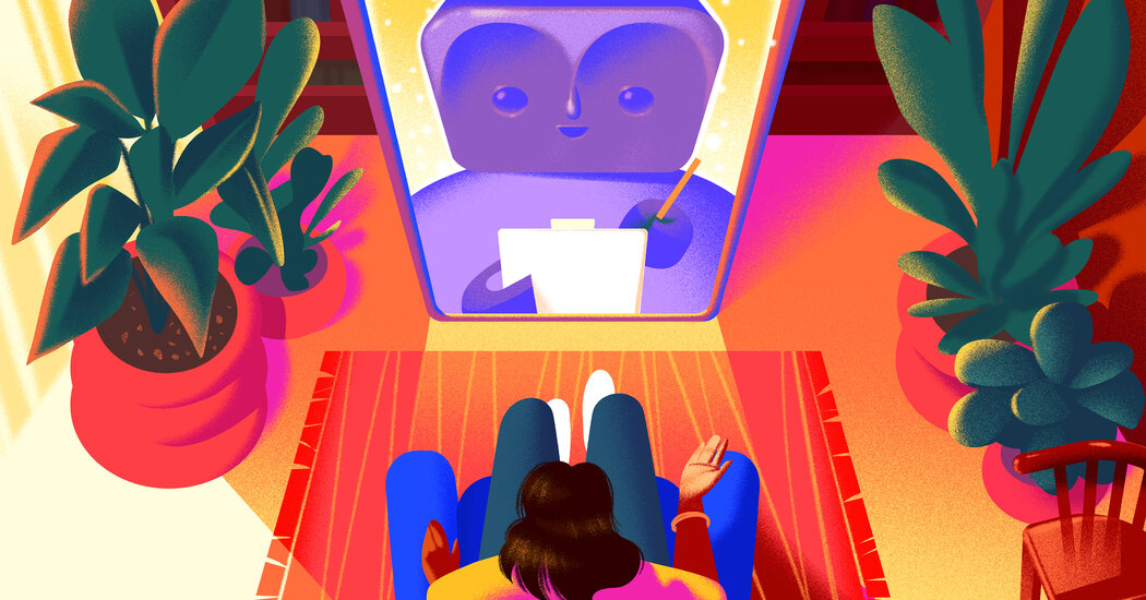 ¿Algo te molesta?  Dile a Woebot.