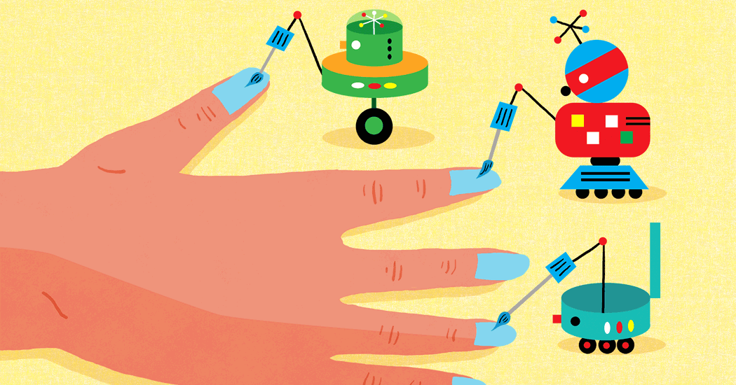 ¿Quieres que te arreglen las uñas?  Deje que un robot lo haga.
