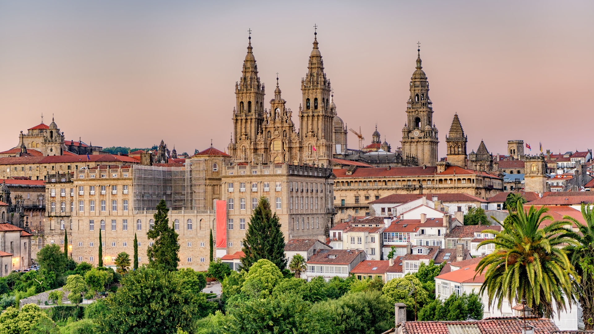 santiago de compostela en galicia 