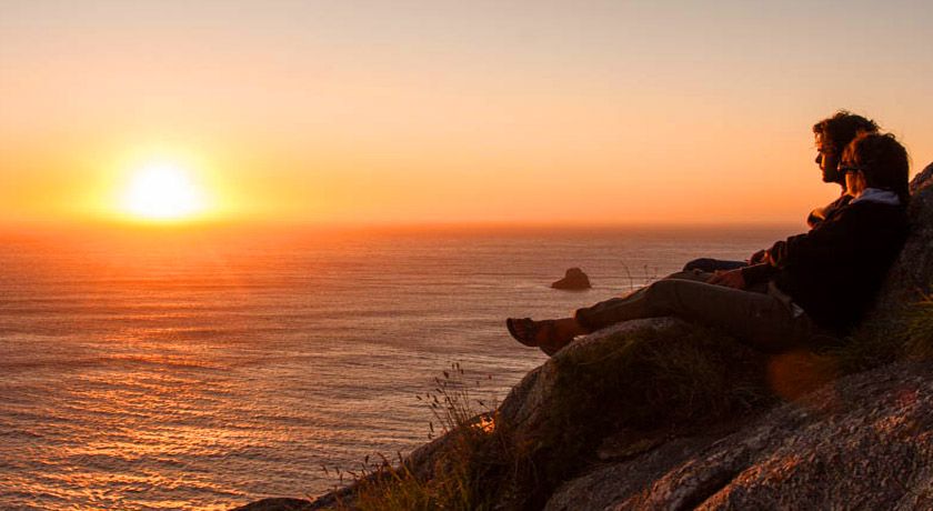 Dónde ver el atardecer en Coruña ciudad
