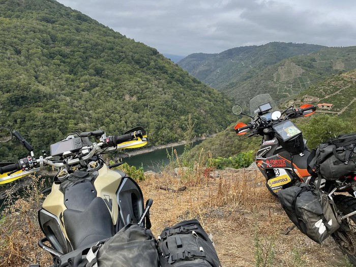 ruta en moto