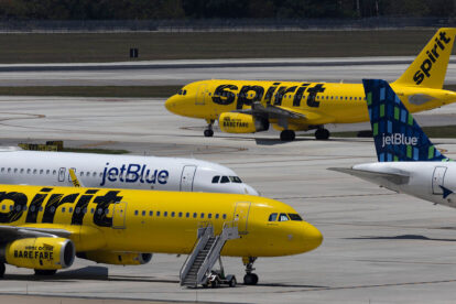 JetBlue espera acción de EE.UU. para bloquear fusión con Spirit