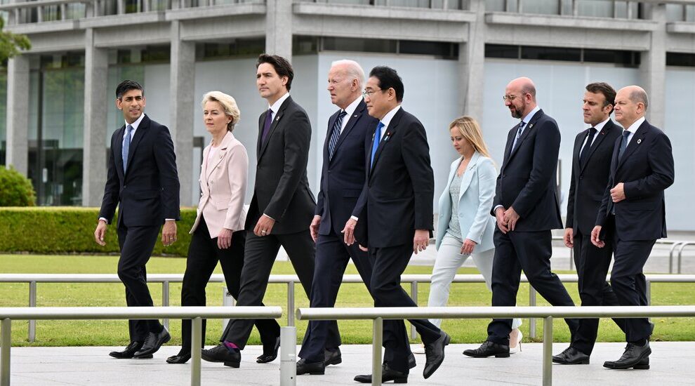 Los países del G7 toman prestada la estrategia económica de China