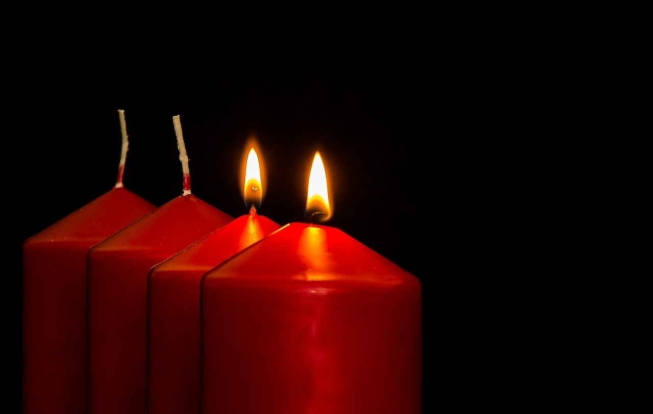 Velas rojas